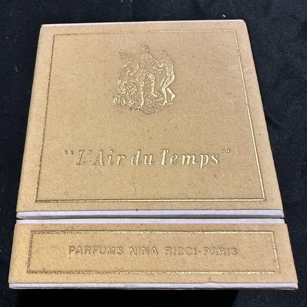 Vintage L’ Air du Temps perfume in original box.  Very rare in this condition.
